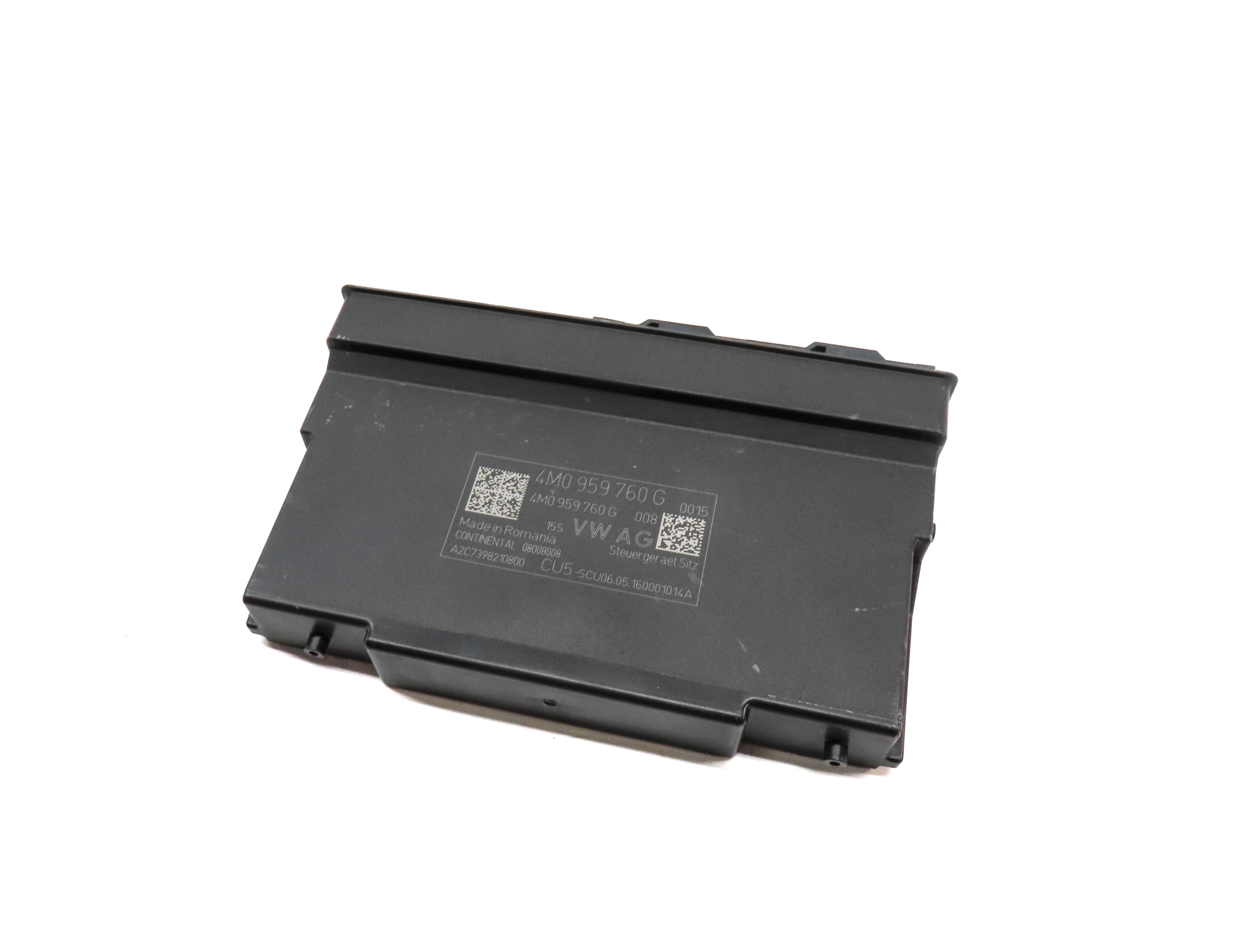17-20 AUDI Q7 (4M) REAR 3RD THIRD ROW SEAT BACKREST ADJUST CONTROL MODULE — exact item pictured